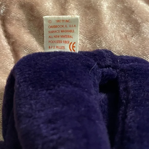 TY Beanie Baby Princess Diana Rare 1997 w/ ERRORS TY Beanie Babies🧸💜 in Purple - Picture 8 of 11